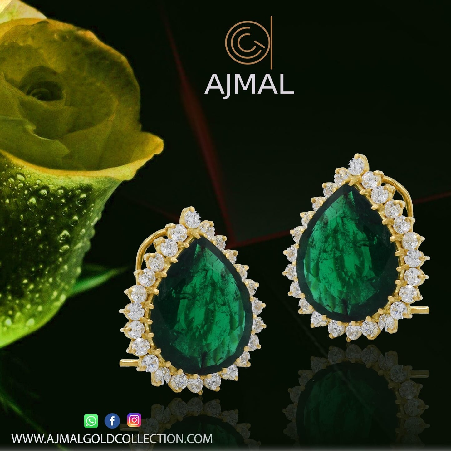 Gold Earring Design 0010