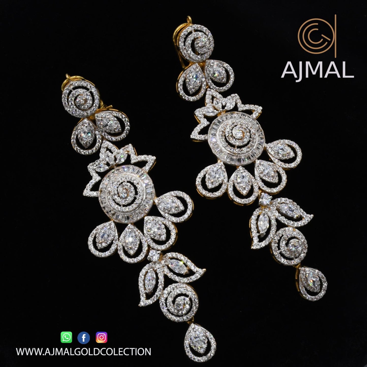 Gold Earring Design 0011