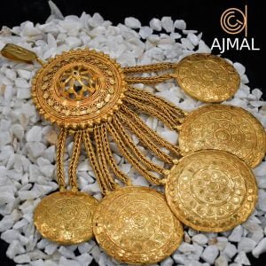 Traditional Elegance: Gold Bindiya Designs