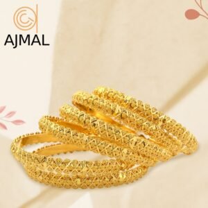 Exquisite Beauty: Gold Bangles Design in Lahore