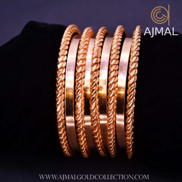 Gold Bangles Design 003