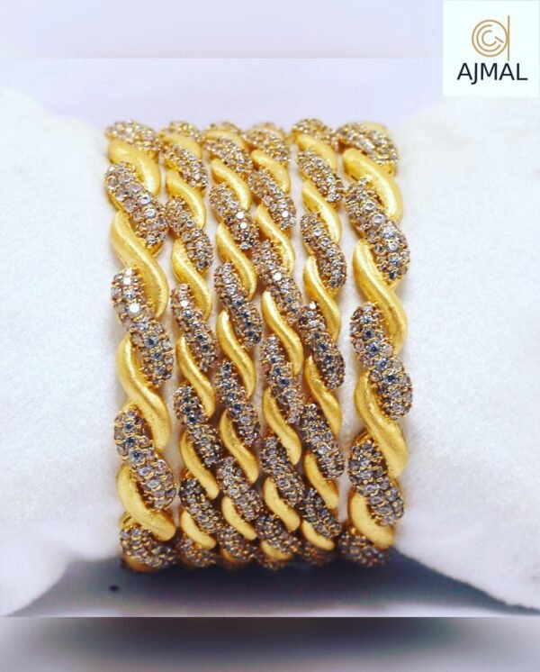 Gold Bangles Design 007