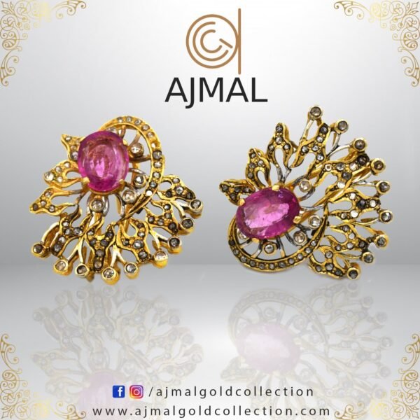 Gold Earring Design 009