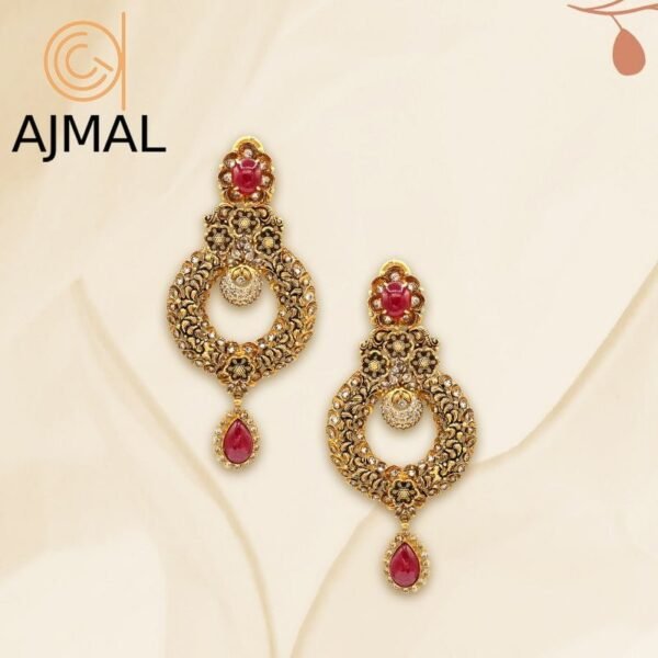 Gold Earring Design 055