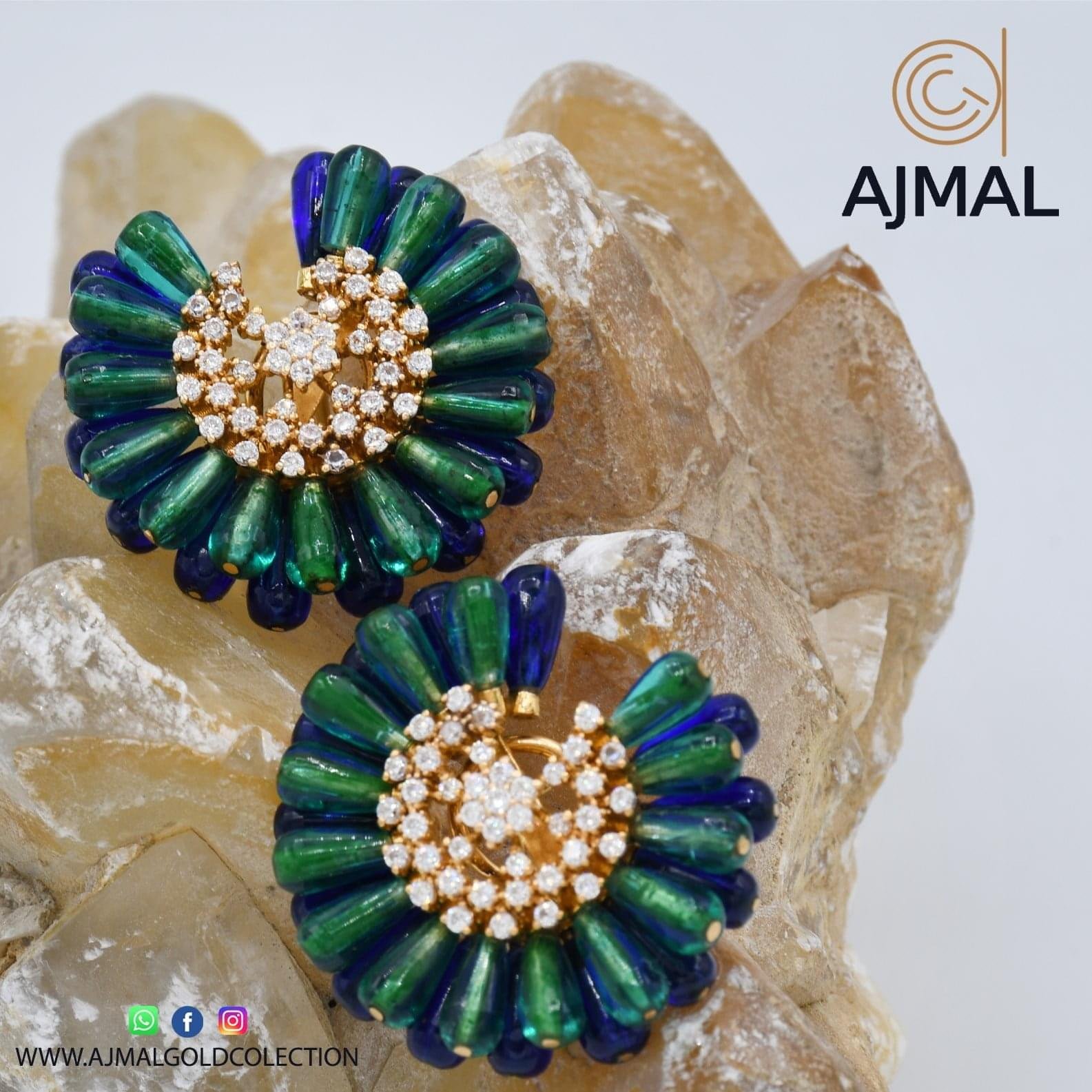 Gold Earring Design 0012