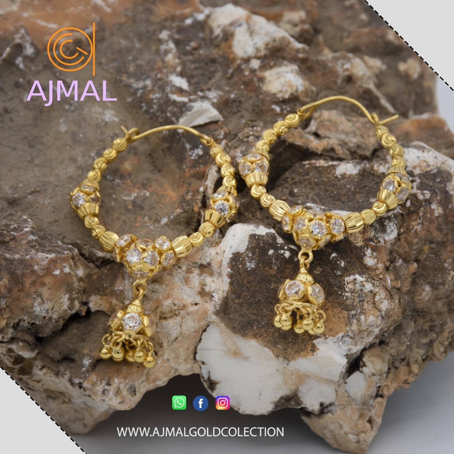Gold Earring Design 002